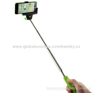 Bluetooth wireless monopod selfie timer